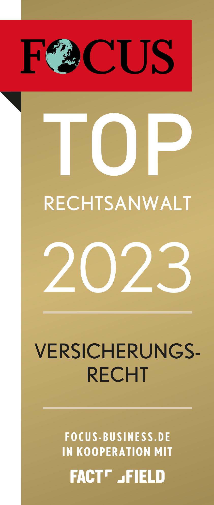 Focus Top Rechtsanwalt 2023 Versicherungsrecht